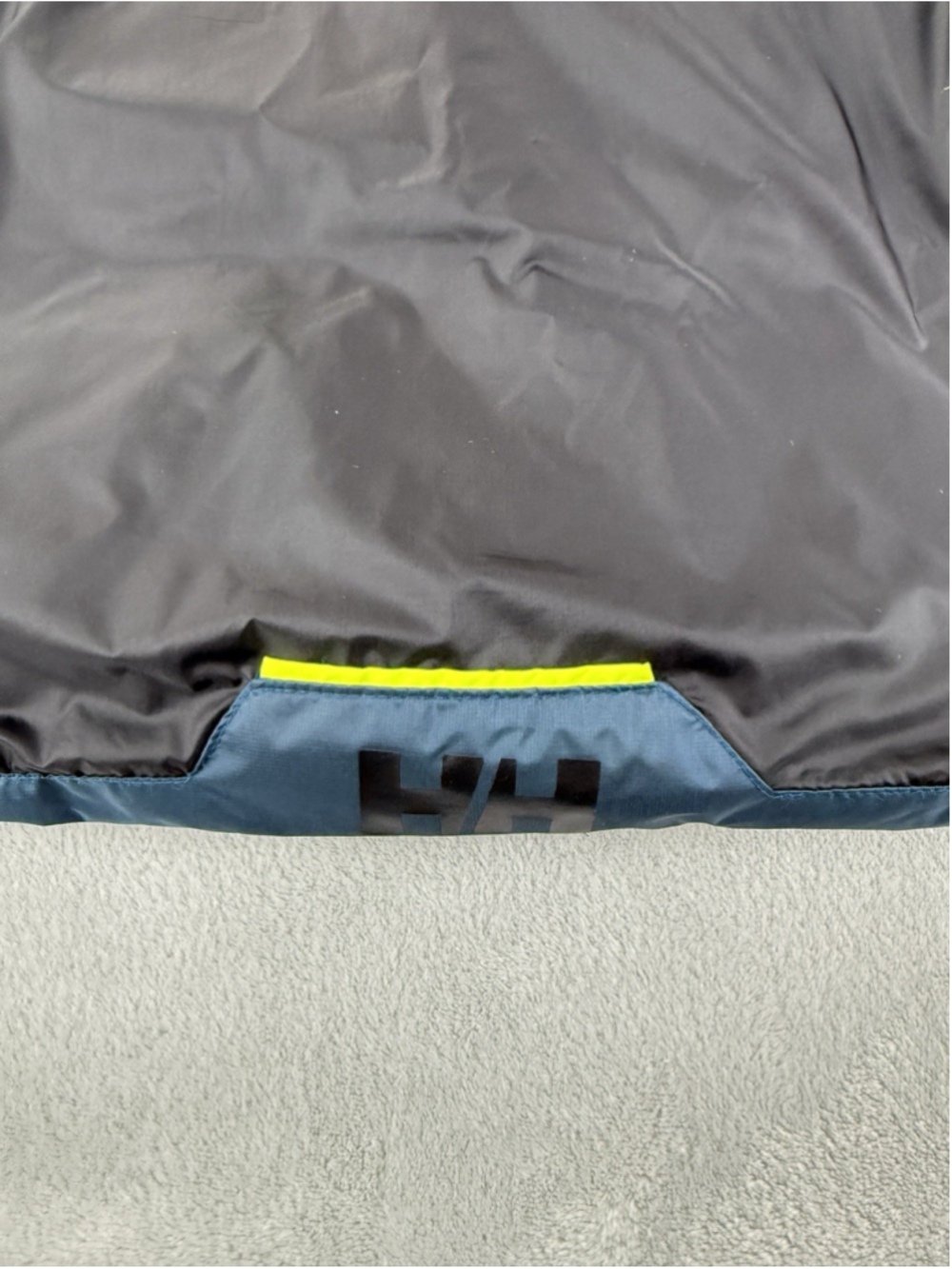 Helly Hansen Active Winter Parka Men Large Blue Puffer Jacket 100% Polyamide - Picture 14 of 16